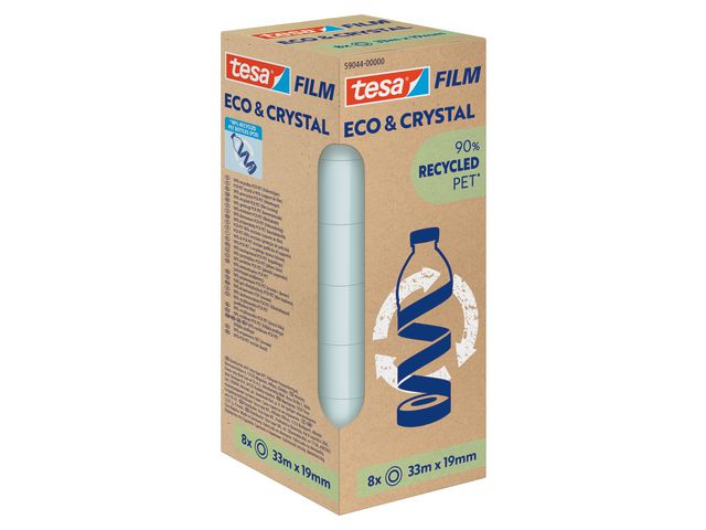 Dok.tejp TESA Eco&Crystal 19mmx33m 8/FP