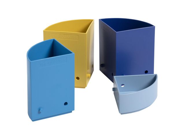 Pennställ EXACOMPTA BeeBlue sort. färg