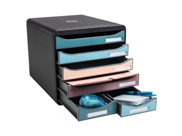 Blankettbox EXACOMPTA Skandi 6 lådor