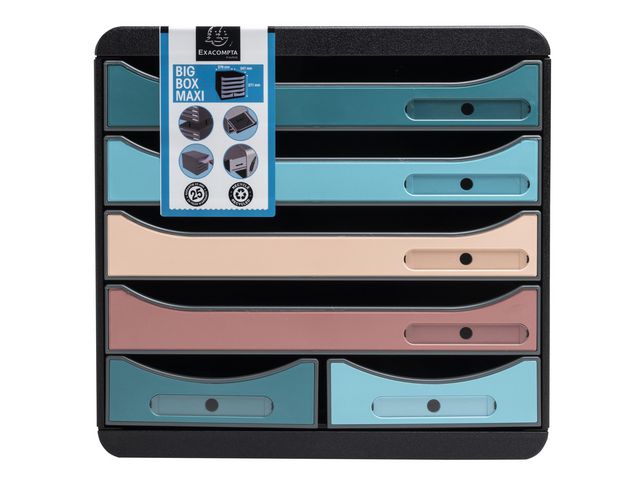 Blankettbox EXACOMPTA Skandi 6 lådor