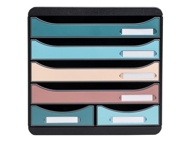 Blankettbox EXACOMPTA Skandi 6 lådor