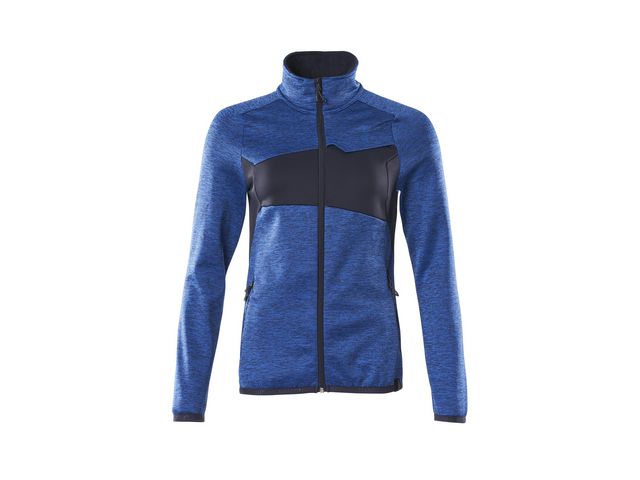 Accelerate Fleecetröja dam azurbl/mbl XL