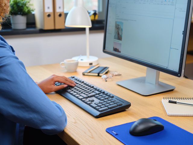 Tangentbord+Mus TRUST Primo Trådlös