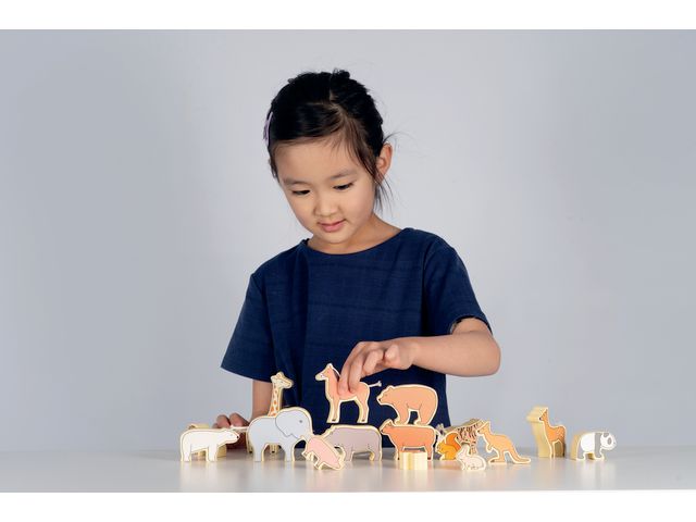 Djur i trä byggbara 16/fp