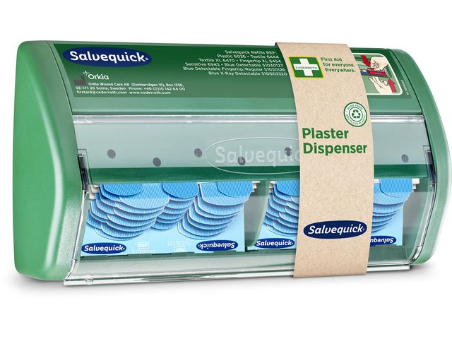 Plåsterautomat SALVEQUICK blå detekt.