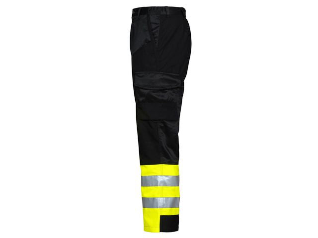 Chaufförsbyxa Projob 6507 sv/gul kl1 152