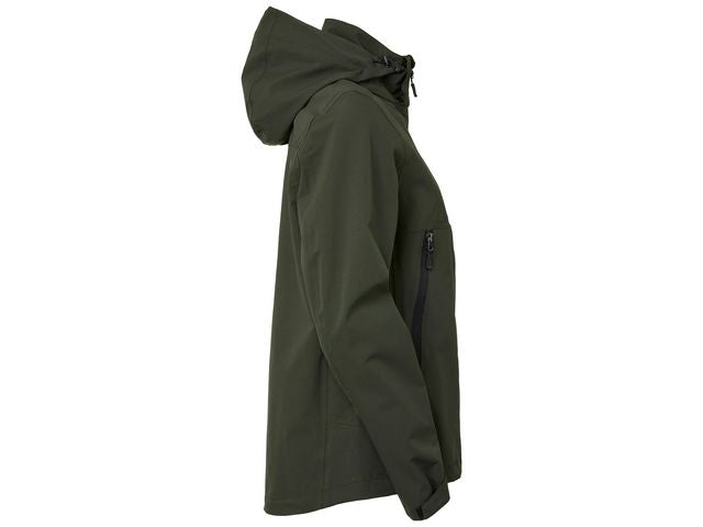 Jacka SW Disa dam mörk olivgrön XL