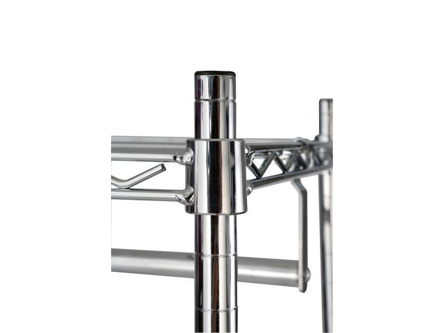 Klädställning ALBA för 36 galgar metall