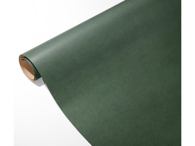 Presentpapper 57cmx154m ribbat grön