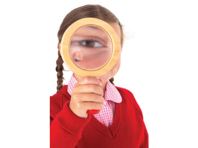 Förstoringsglas I trä