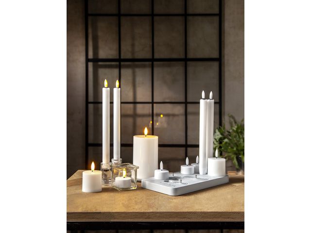 Ljus STAR T Flamme LED m/laddare mix