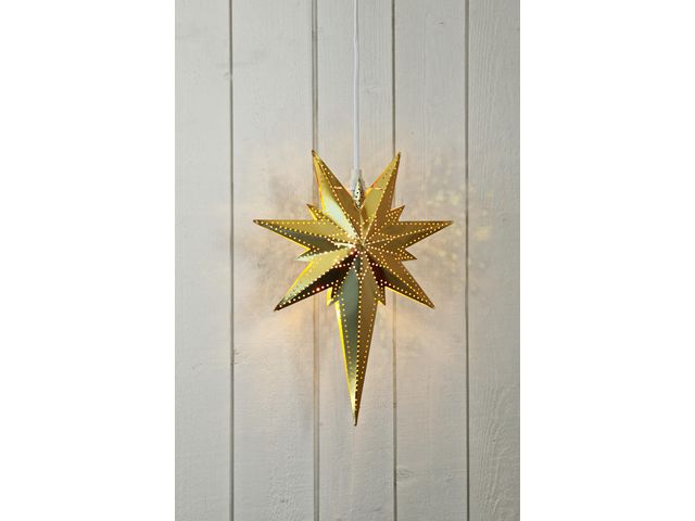 Metallstjärna Betlehem 35x25cm