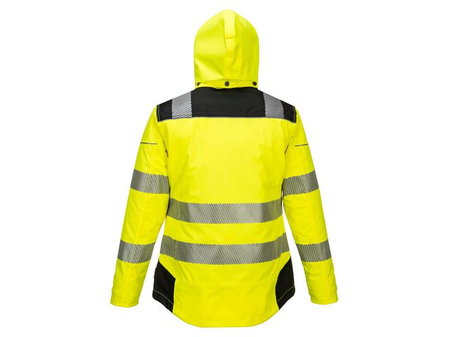 Vinterjacka PW382 dam varsel gul/sva XS