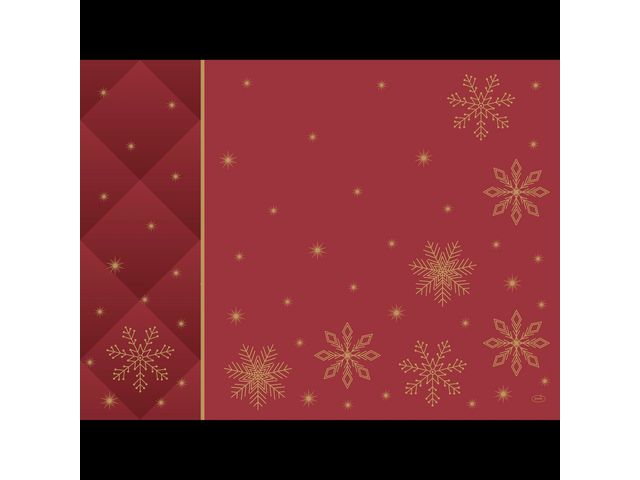 Tablett DUNI Rhomb 30x40 röd 100/fp