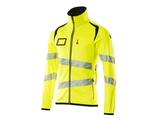 Varselfleecetröja kl 2 gul 2XL