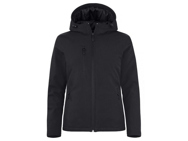 Softshelljacka CLIQUE dam svart XL