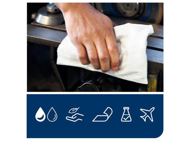 Rengöringsduk TORK W4 Kraftig vit 280/fp