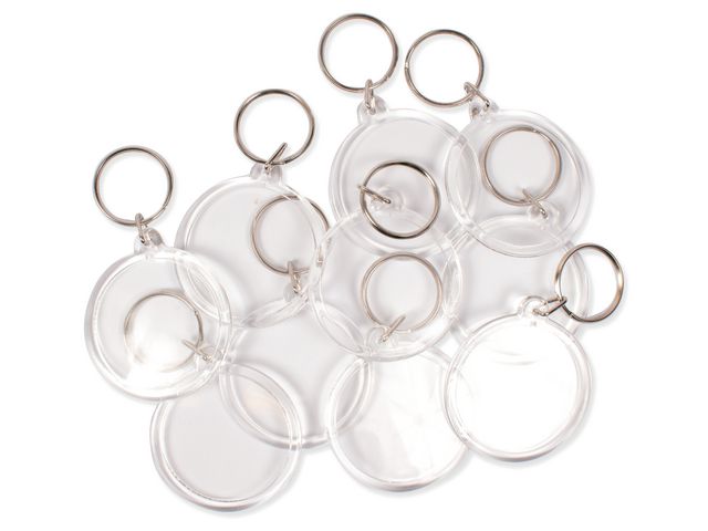 Nyckelringar Rund 10/fp