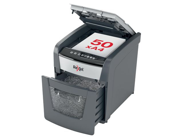 Dokumentförstörare REXEL Automatisk 50X