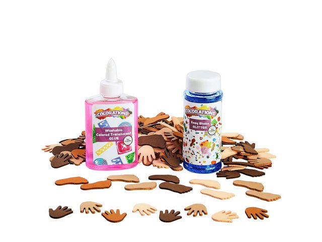 Stickers hand, fot olika hudtoner 200/fp