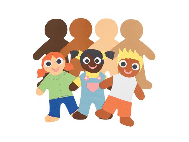 Kroppen med olika hudtoner 24/fp