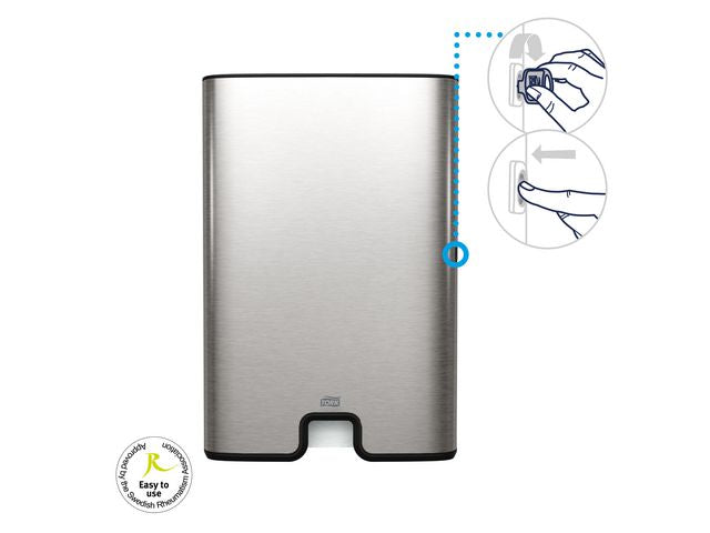 Dispenser TORK H2 Handduk rostfri