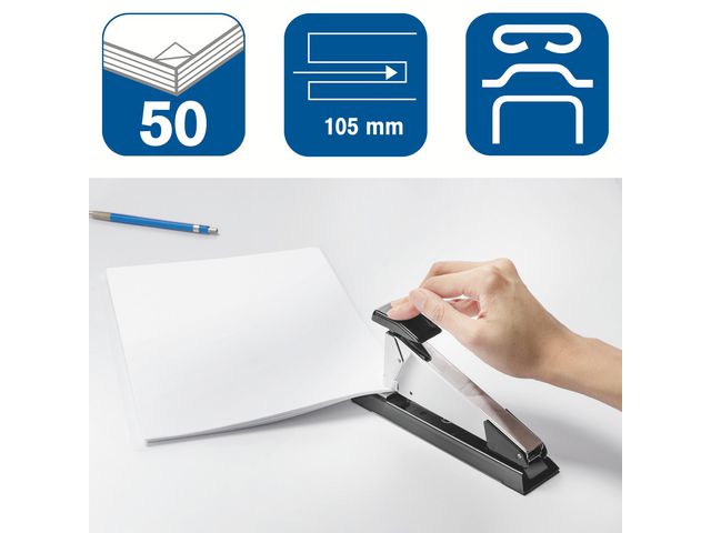 Häftapparat RAPID K2 svart/krom