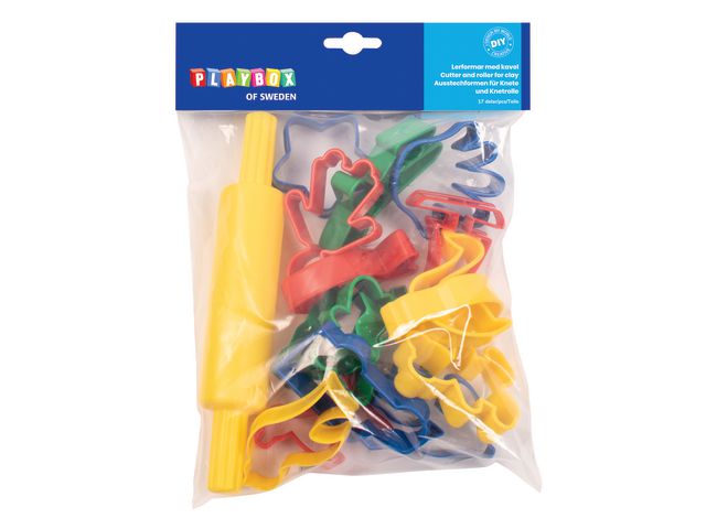 Lerformar med kavel 17/fp