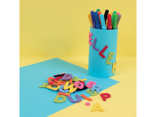 Filtbokstäver självhäftande 500/fp