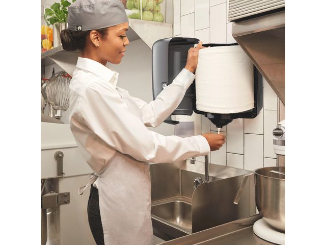 Dispenser TORK M4 Reflex svart