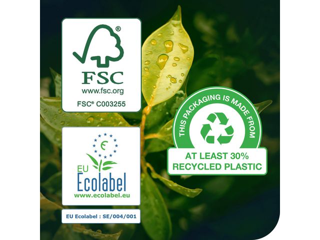 Torkrulle TORK Basic W6 1-lag 250m blå