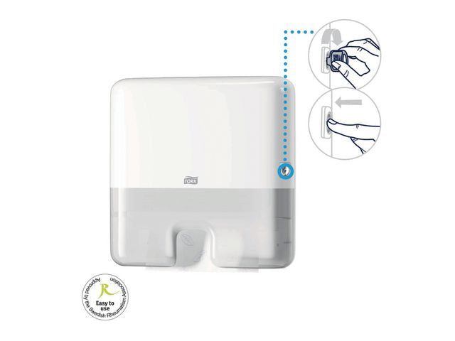 Dispenser TORK H2 Handduk Mini vit