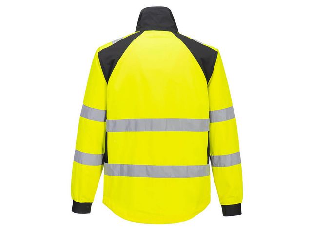 Regnjacka varsel PW CD861 kl3 gul 4XL