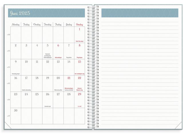Planeringskalendern för lärare A5 25/26