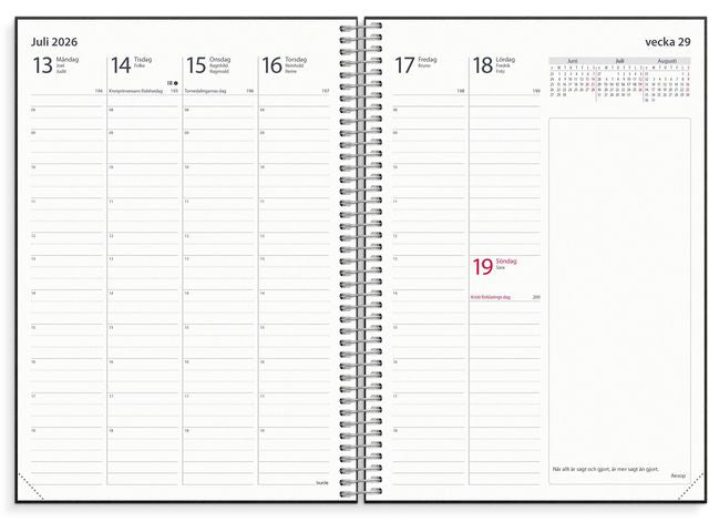 Noteringskalendern för lärare A5 25/26