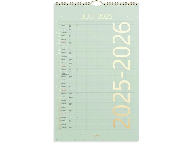 Familjekalender 25/26 color