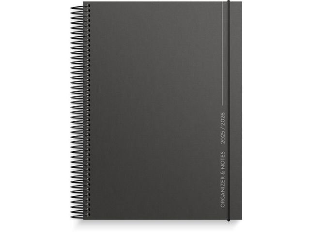 Kalender 25/26 Organizer & Notes svart