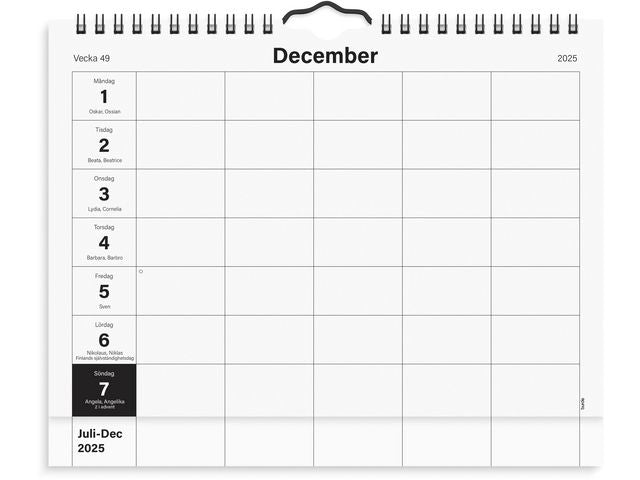Hemkalendern Clean 25/26