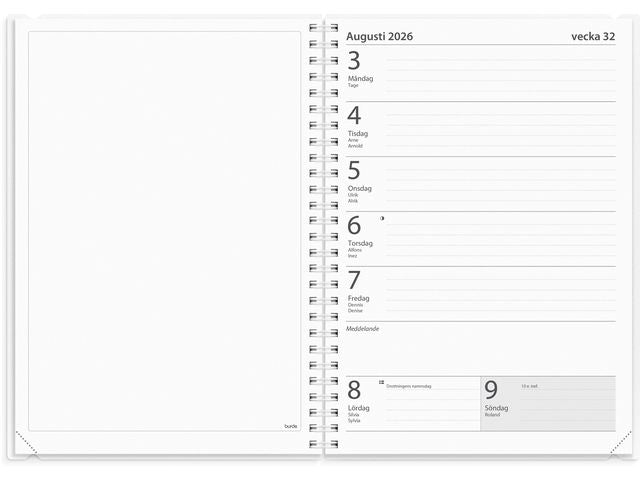 Loggkalendern A5 25/26