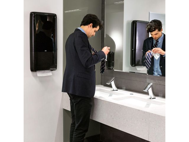 Dispenser TORK H5 Handduk PeakServ svart