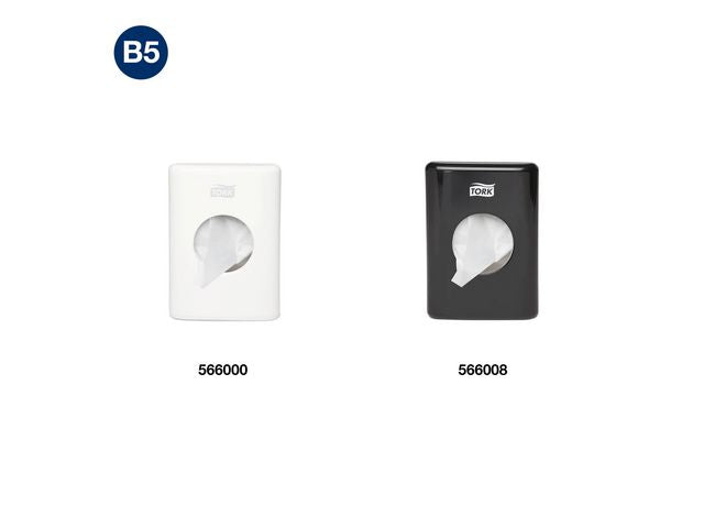 Sanitetspåse TORK B5 vit 25/fp