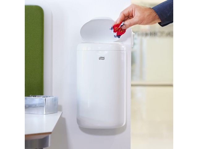 Papperskorg TORK B3 5L vit