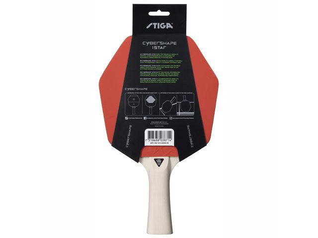 Bordtennisracket Cybershape 1-Star STIGA