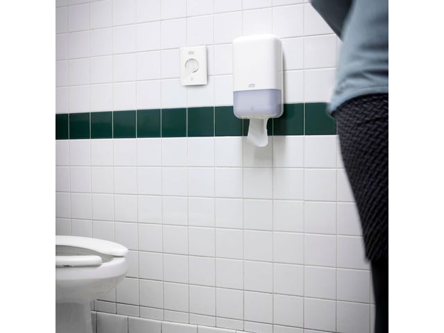 Sanitetspåshållare TORK B5 vit