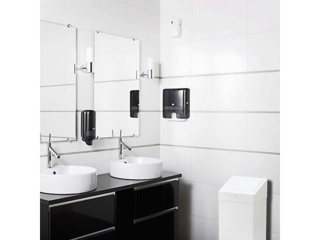 Papperskorg TORK vit 50L