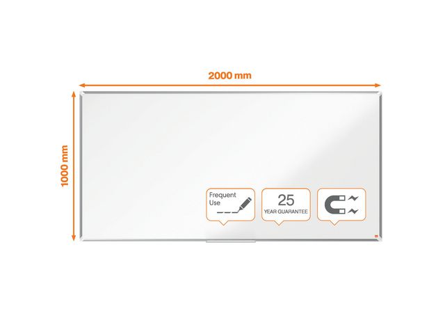 Whiteboard NOBO premium emalj 200x100cm