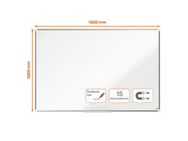 Whiteboard NOBO premium stål 150x100cm
