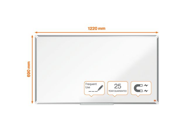 Whiteboard NOBO premium emalj 55'