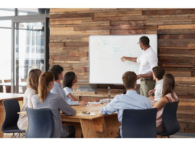 Whiteboard LYRECO emalj 120x90cm