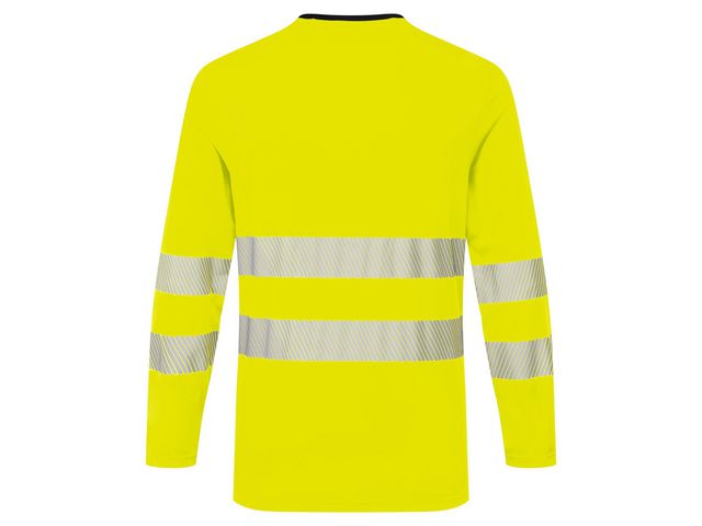 T-shirt varsel LÄ PW DX416 kl2 gul 4XL